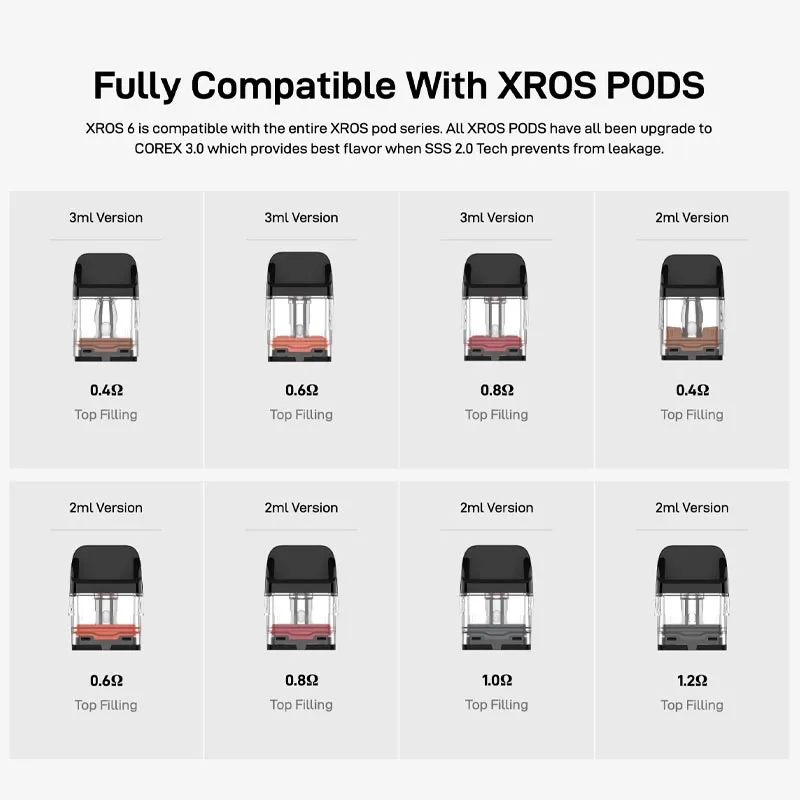 VAPORESSO - XROS 6 Pod Kit