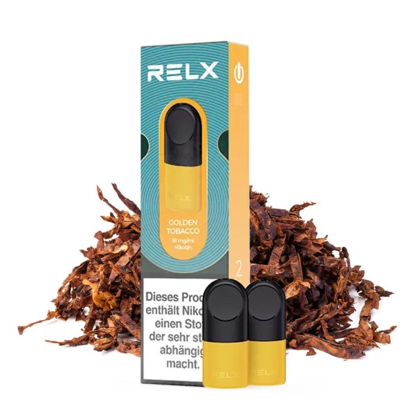 RELX - Pod Golden Tobacco (2er-Pack)