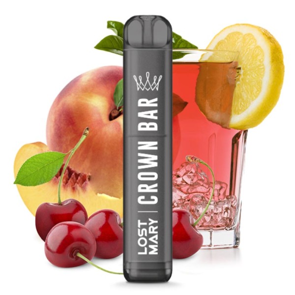 Crown Bar by Al Fakher x Lost Mary - Cherry Peach Lemonade