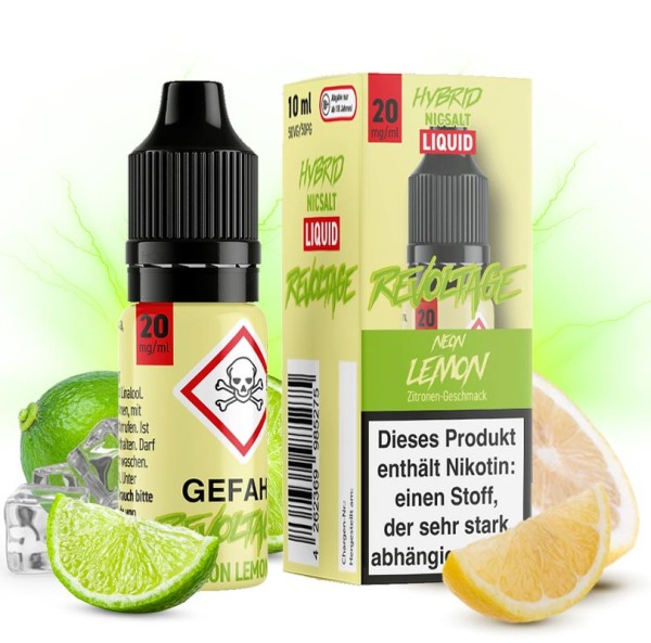 REVOLTAGE - Neon Lemon Hybrid Nikotinsalz