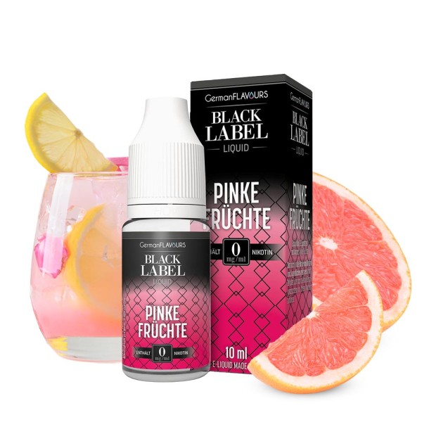 BLACK LABEL - Pinke Früchte Liquid