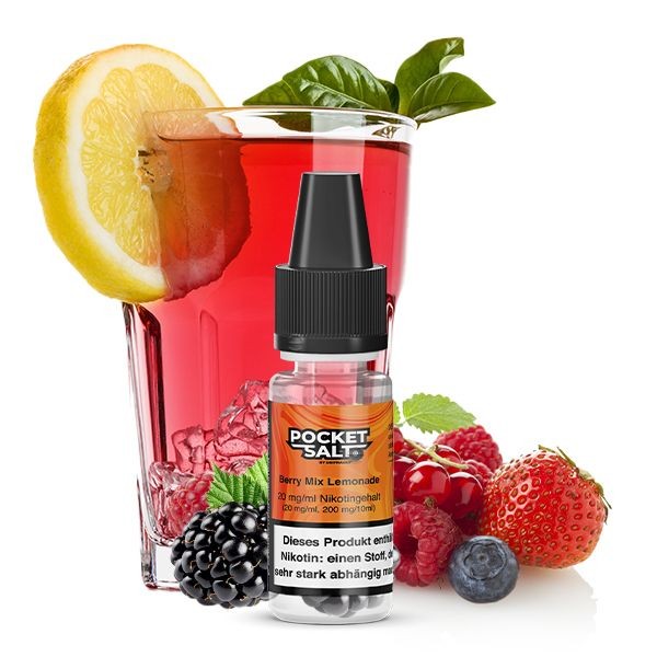 POCKET SALT - Berry Mix Lemonade Nikotinsalz