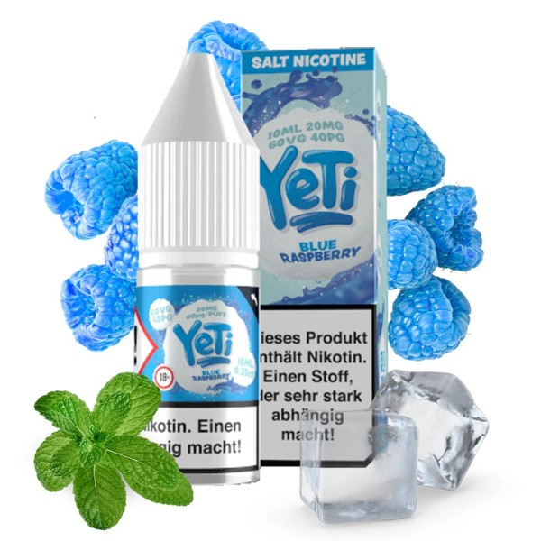 Yeti - Blue Raspberry Nikotinsalz