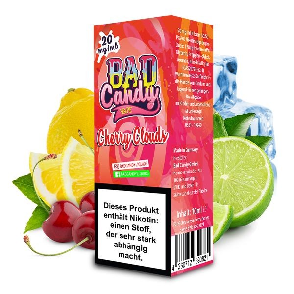 Bad Candy - Cherry Clouds Nikotinsalz
