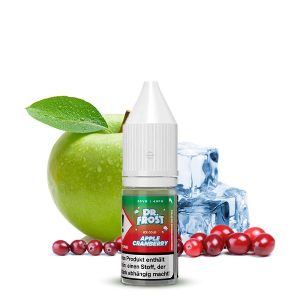 DR. FROST ICE COLD - Apple Cranberry Nikotinsalz