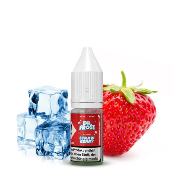 DR. FROST ICE COLD - Strawberry Nikotinsalz