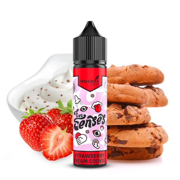 Five Senses - Strawberry Cream Cookies Longfill