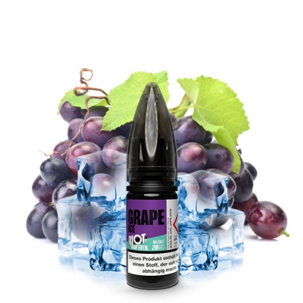 RIOT SQUAD BAR EDITION - Grape Ice Nikotinsalz