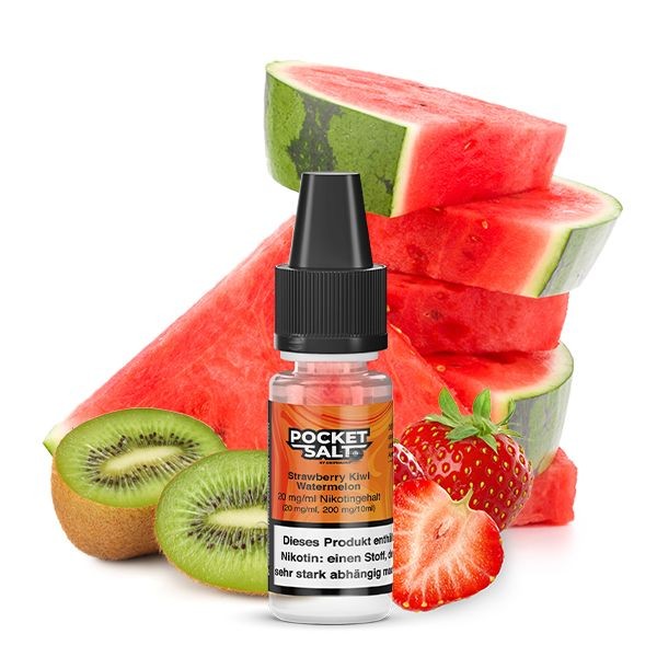 POCKET SALT - Strawberry Kiwi Watermelon Nikotinsalz