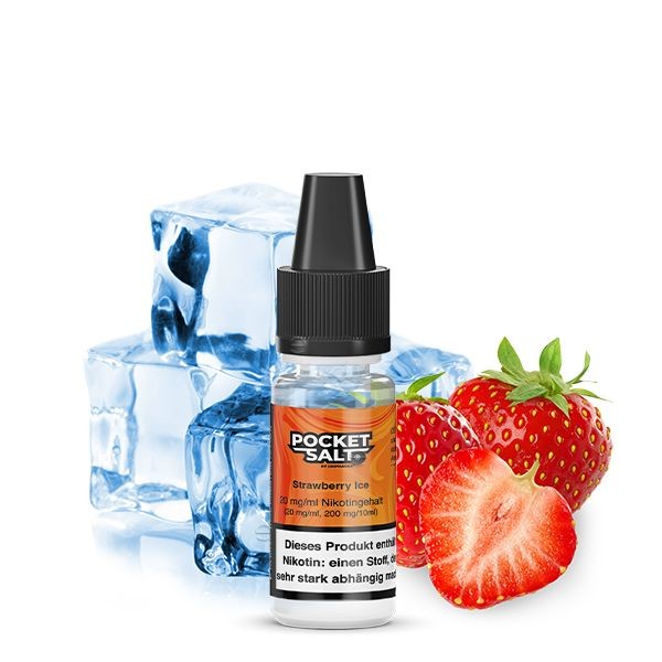 POCKET SALT - Strawberry Ice Nikotinsalz