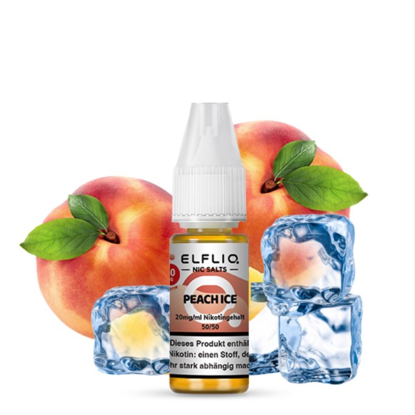 ELFLIQ Liquid - Peach Ice Nikotinsalz