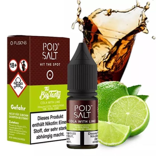 Pod Salt Fusion Cola with Lime