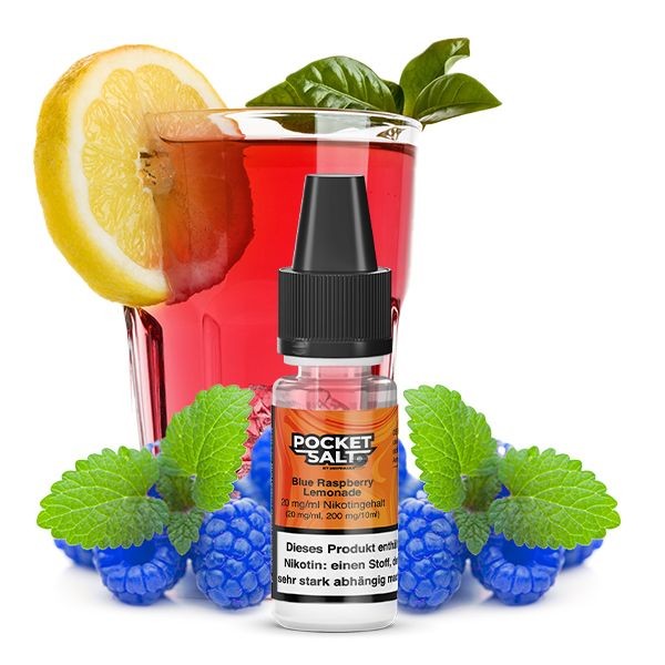POCKET SALT - Blue Raspberry Lemonade Nikotinsalz